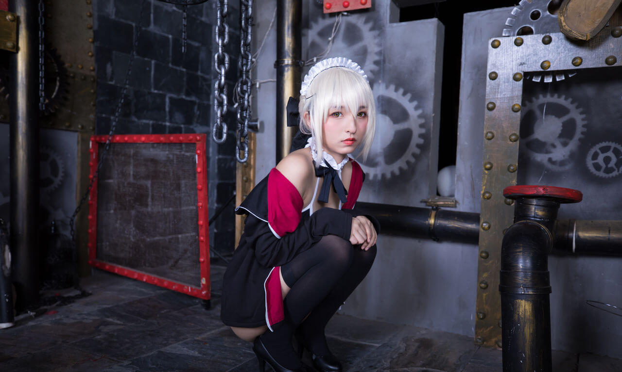 【Cosplay】【神楽坂真冬】绝对服从 Fate Grand Order