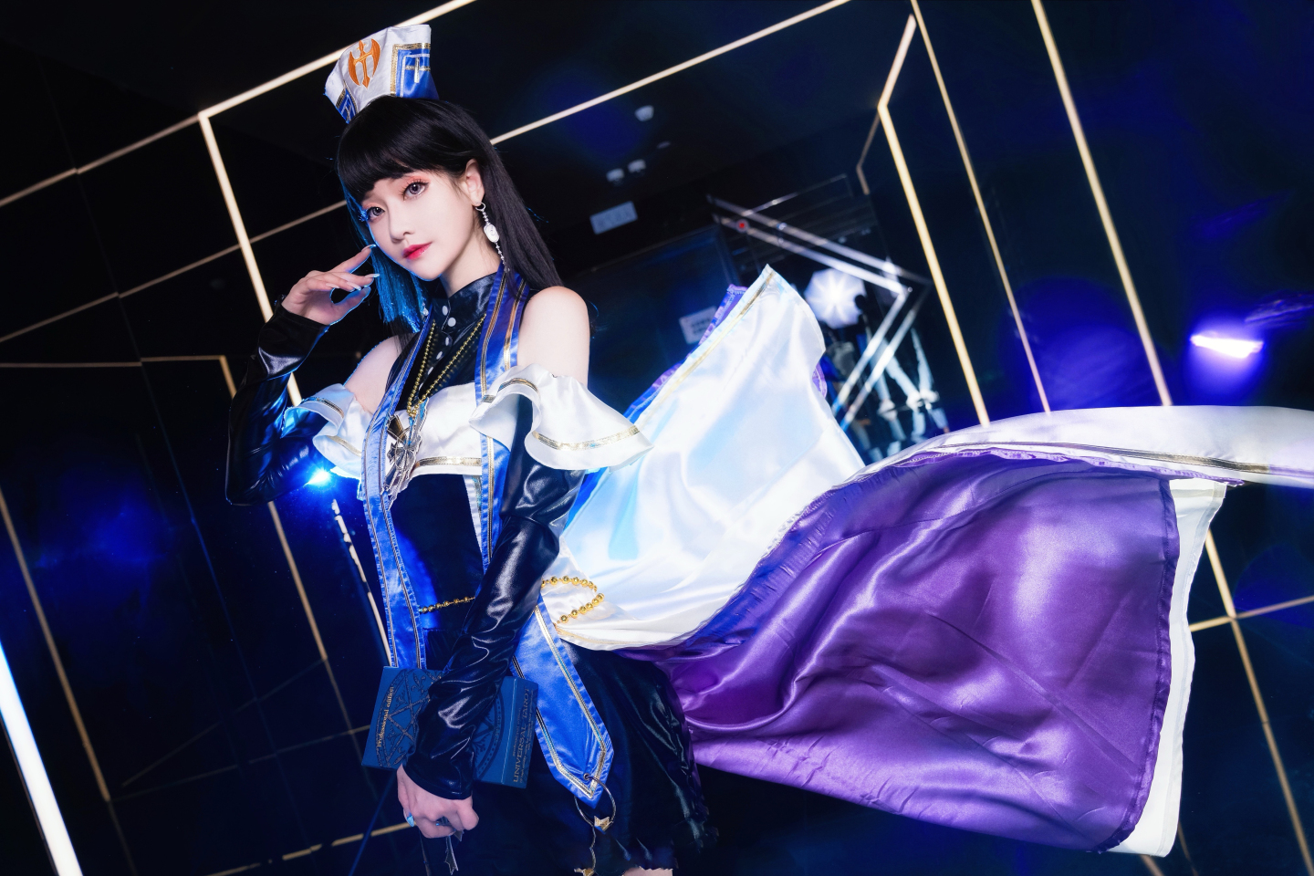 地下城与勇士中的女圣职者cosplay
