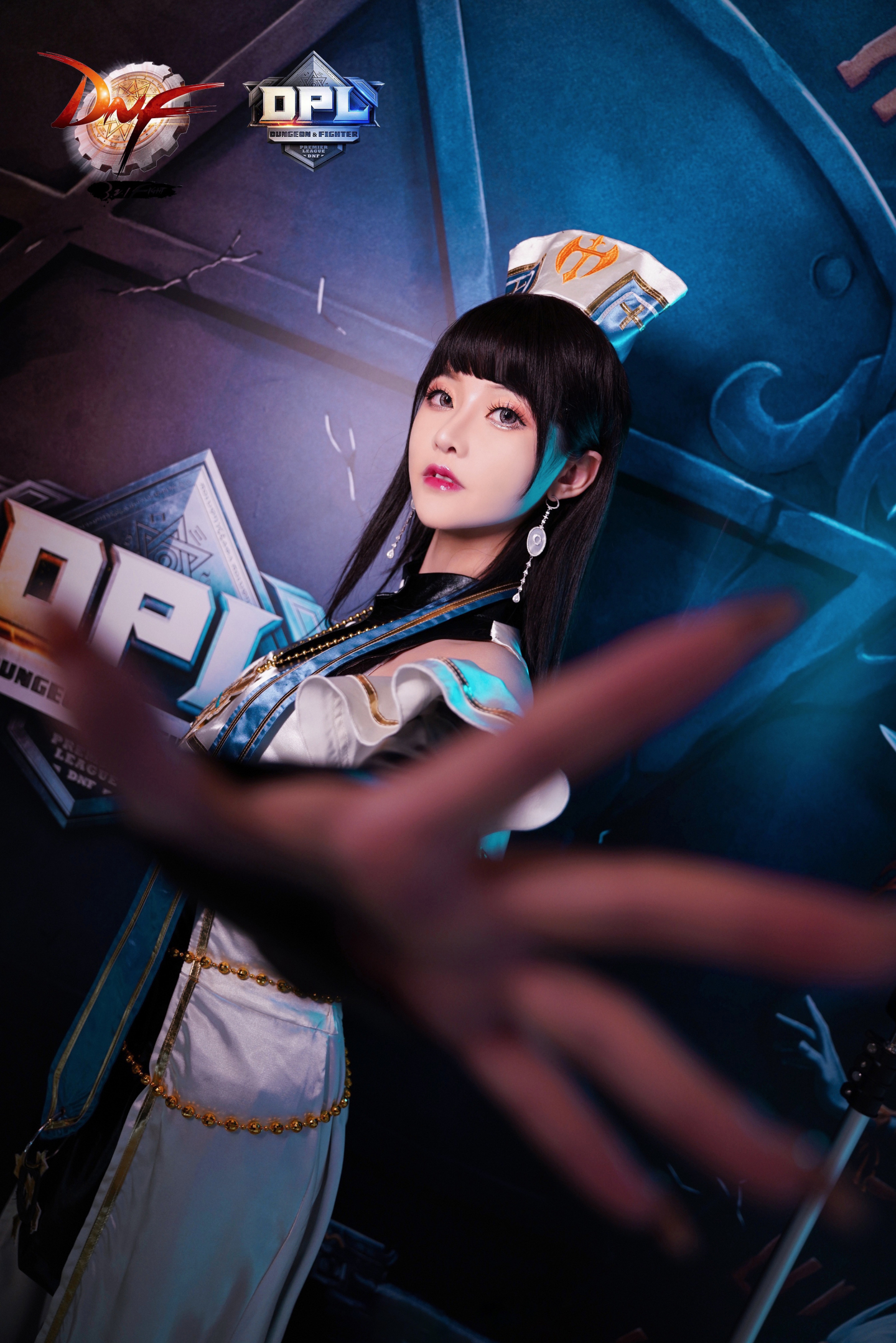地下城与勇士中的女圣职者cosplay